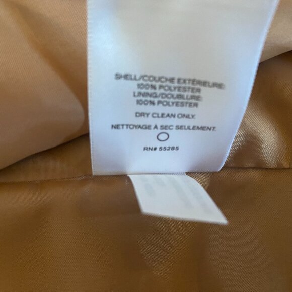 Express Light Brown Faux Fur Coat Size Medium NWT - Picture 11 of 14